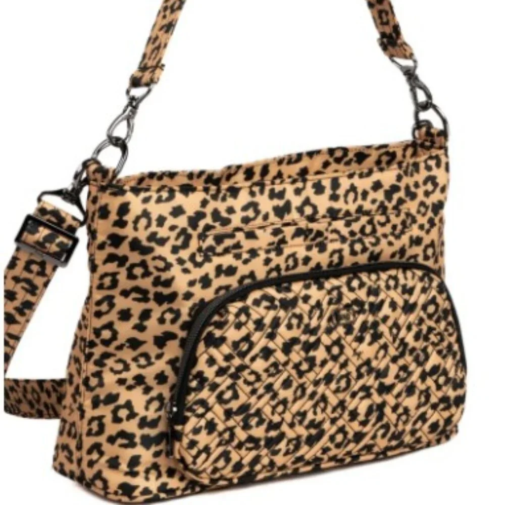 LUG Samba 2 Convertible Crossbody Bag - Spotted Leopard - Picture 2 of 8